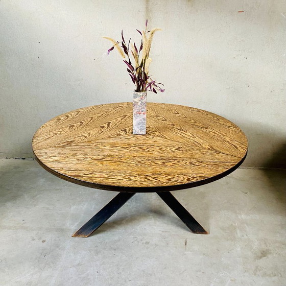 Image 1 of Gerard Geytenbeek Mid-Century Wenge Dining room table 