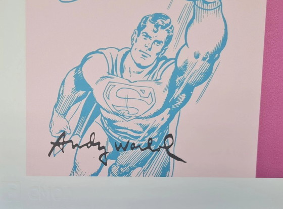 Image 1 of D'après Andy Warhol, Superman, années 1980, lithographie