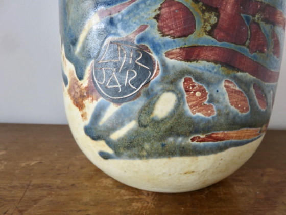 Image 1 of Jarrón de cerámica "Alfajar" España, estilo Picasso, años 80