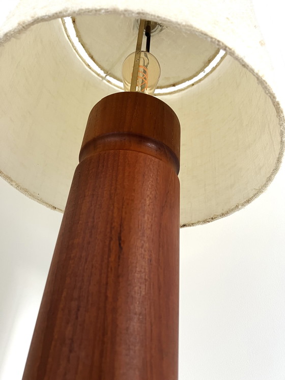 Image 1 of Vintage Teak Table Lamp '60s