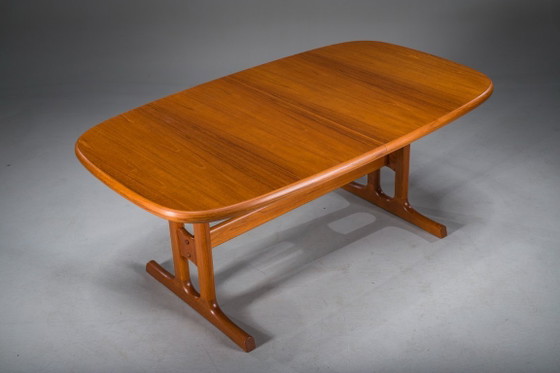Image 1 of  Danish Modern Extendable Teak Dining Table from Glostrup, 1960s
