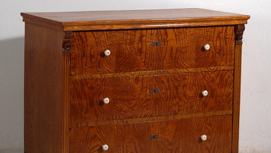 Antique Biedermeier chest of drawers (c.1850) #63 (photo 3 of 40)