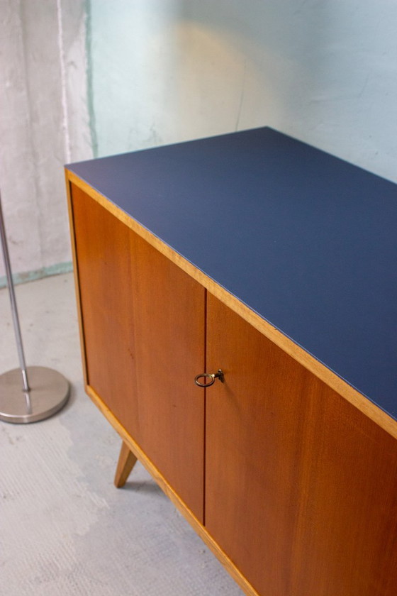 Image 1 of Vintage sideboard chest of drawers Mid Century teak nut 60s