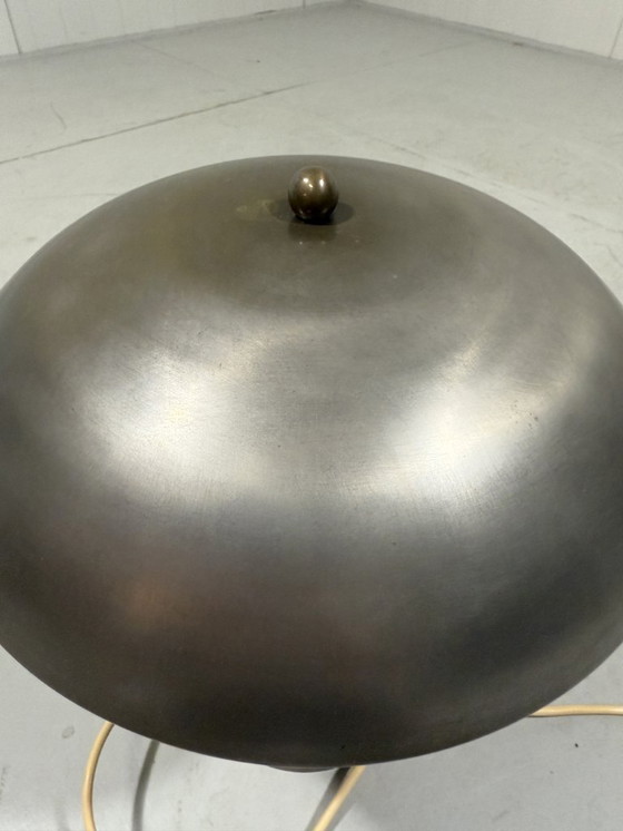 Image 1 of Lámpara de escritorio cromada, lámpara de mesa, 1930