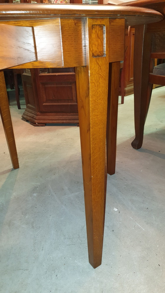 Image 1 of Cherry wood Art Nouveau side table