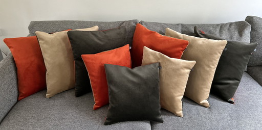 3x3 Cushions velour