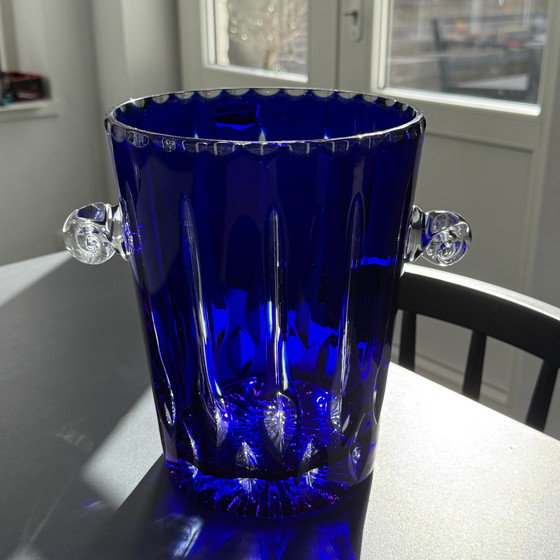 Image 1 of Ice bucket Val-Saint Lambert cristal Belgium 