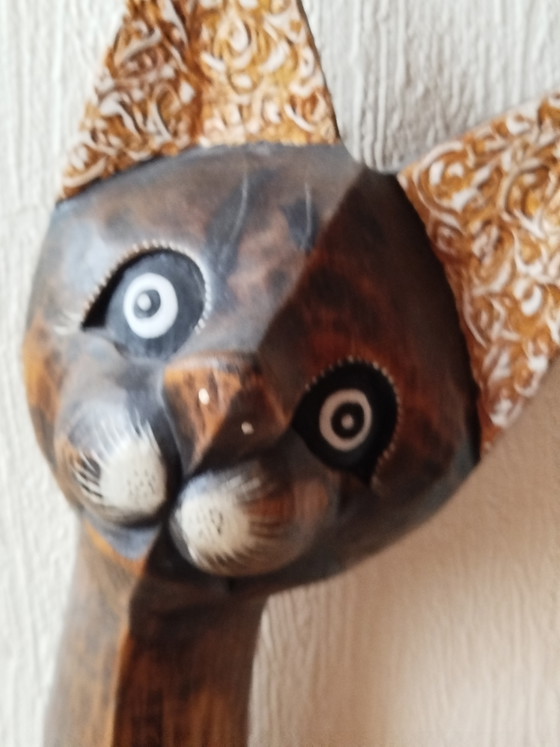 Image 1 of Chat en bois