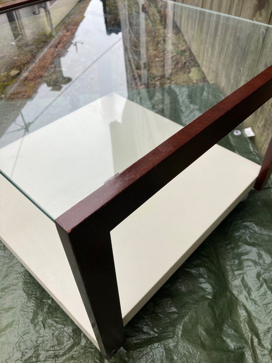 Image 1 of 2 x elegant vintage coffee tables - side tables - on casters