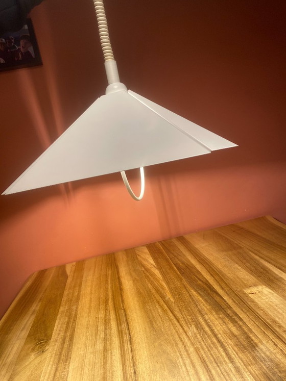 Lampada a Sospensione Dijkstra Piramide | Mid-Century Modern Olandese | Regolabile a Saliscendi | Anni '70 (photo 15 of 23)