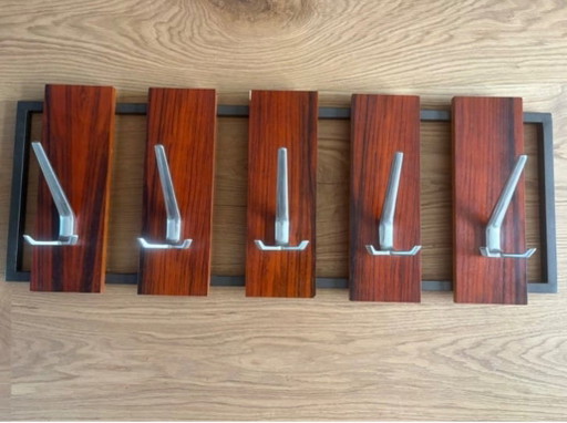 Vintage wall coat rack 1960s - Pastoe style