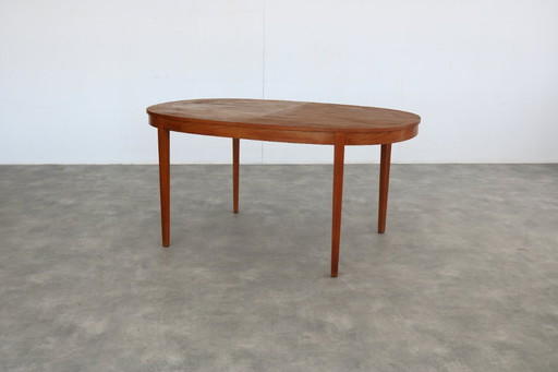 vintage teak Swedish dining table