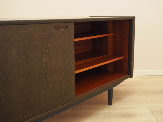 Image 1 of Eikenhouten dressoir, Deens design, jaren 70, vervaardigd door Skovby Møbelfabrik