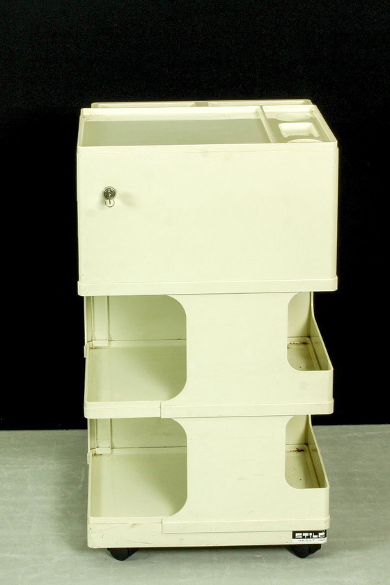 Image 1 of Mid-Century kunstenaarstrolley voor Stile Neolt door Giovanni Pelis, jaren 70