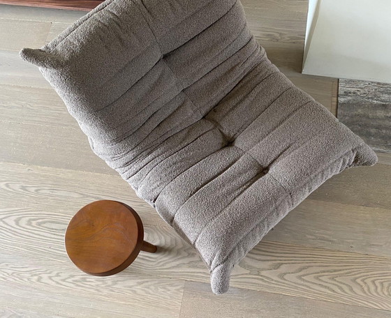 Image 1 of Poltrona Ligne Roset Togo - bouclé marrone scuro