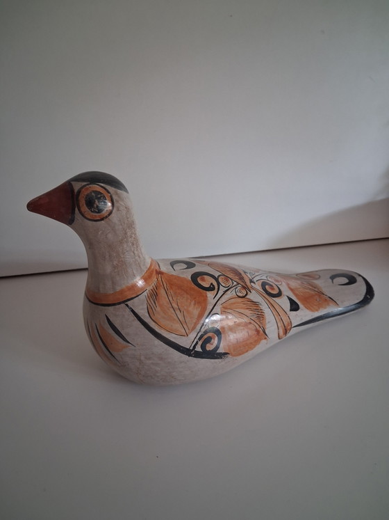 Oiseau decoratif en terre vernissée, art populaire mexicain – Objets déco, Ceramic (photo 2 of 10)