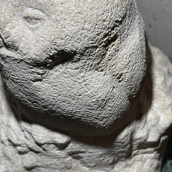 Sculptures d'animaux hiboux en pierre par Herbert Geldhof, années 1960 – Stone, Mid Century Modern (photo 7 of 16)