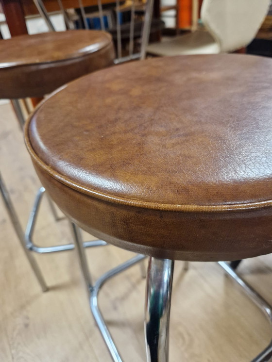 Image 1 of 2 sgabelli da bar retrò
