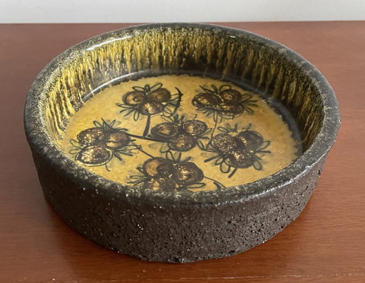 Bangholm Denmark - Vintage Art Pottery Bowl