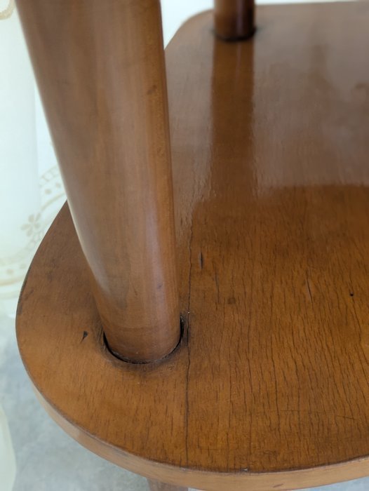 Image 1 of Mobile vintage a forma di fagiolo - Legno, tessuto, vetro