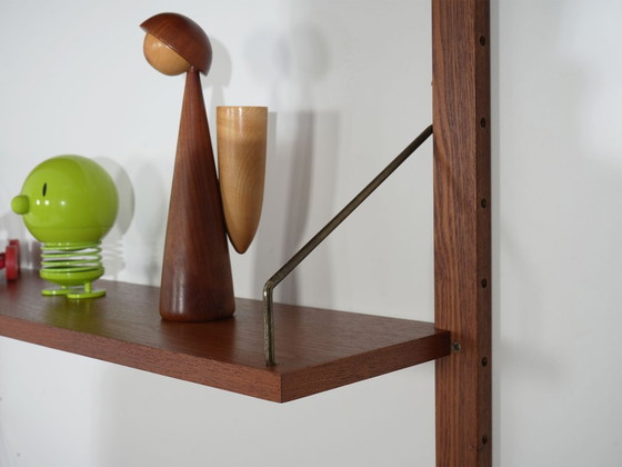 Scaffali a muro modulari Cado di Poul Cadovius, impiallacciatura in teak, Danimarca, anni '60 – Legno (photo 9 of 12)