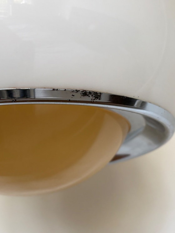 Vintage retro ceiling light from the 70s by Guzzini – Plexiglass (photo 9 of 11)