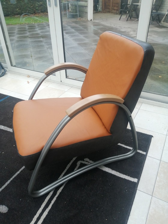 Image 1 of Vintage fauteuil leder