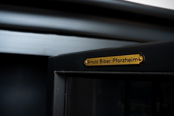 Duitse instrumentenkast voor tandartsen van Arnold Biber, Pforzheim, circa 1920. – Vitrinekasten, Wood (photo 9 of 19)