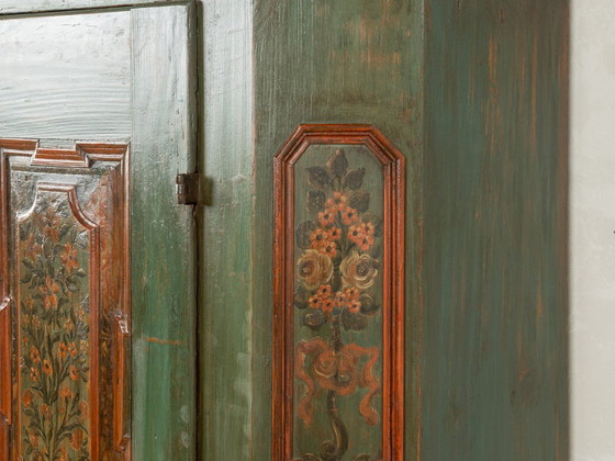 Image 1 of Armoire de ferme ancienne, XVIIIe siècle, vintage