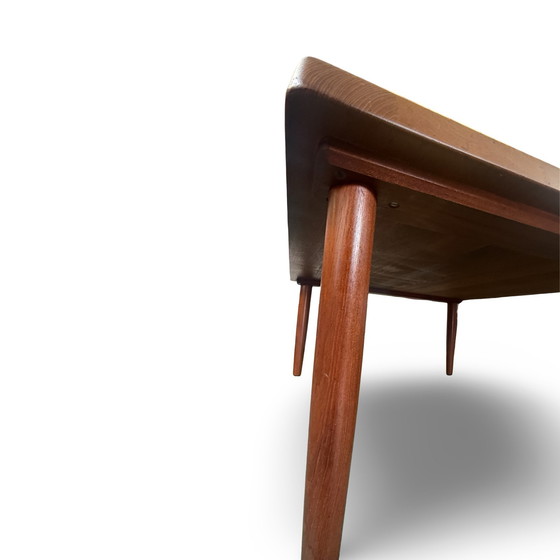 Image 1 of Niels Bach - Randers Möbel -1960’s , Denmark - Very large, teak coffee table