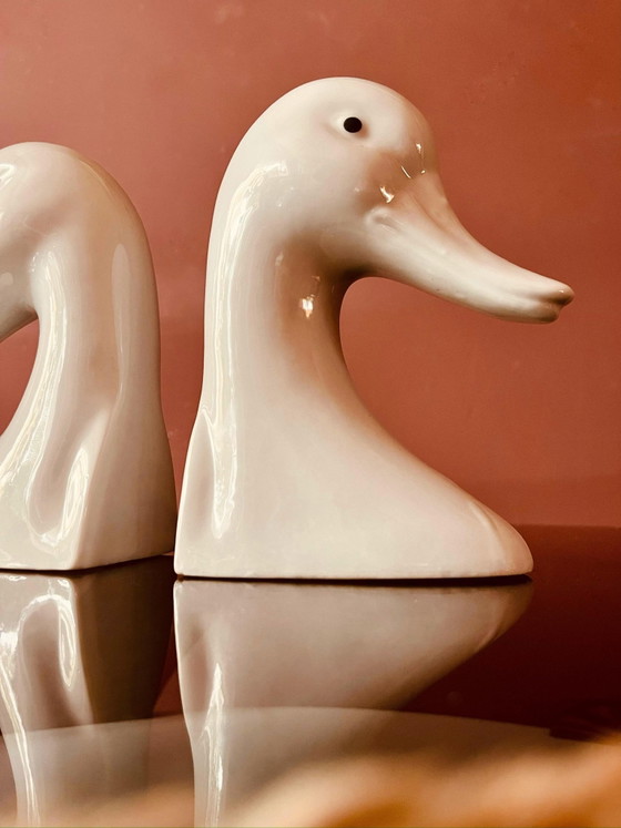 Fermacarte anatra in ceramica - anni '80 – Oggetti decorativi (photo 5 of 8)