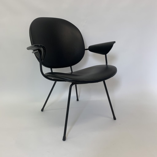 Poltrona Gispen Kembo, design di metà secolo, anni '50