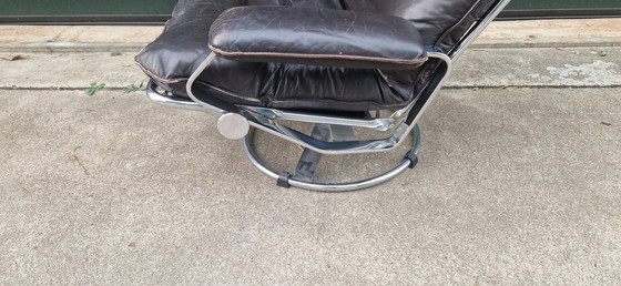 Image 1 of Leolux swivel fauteuil vintage