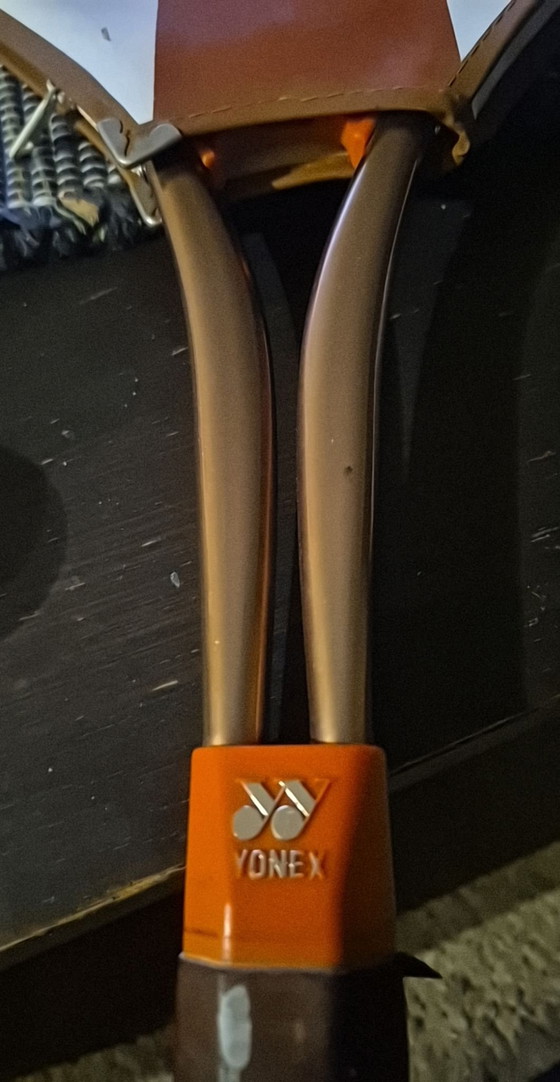 Vintage yonex 🎾, Decoratieve objecten, Leer, Metaal, Bruin (foto 3 van 6)