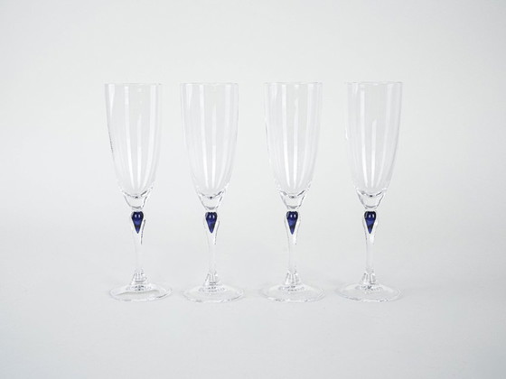 Image 1 of Juego de cuatro vasos, diseño danés, década de 1970, fabricados en Dinamarca.