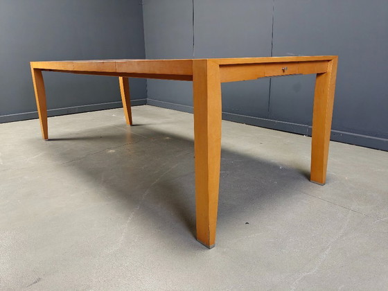 Image 1 of Table de salle à manger extensible de Chi Wing Lo pour Giorgetti, Italie