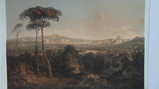 Image 1 of Karl Lindemann-Frommel (1819-1891) Lithographie Rom