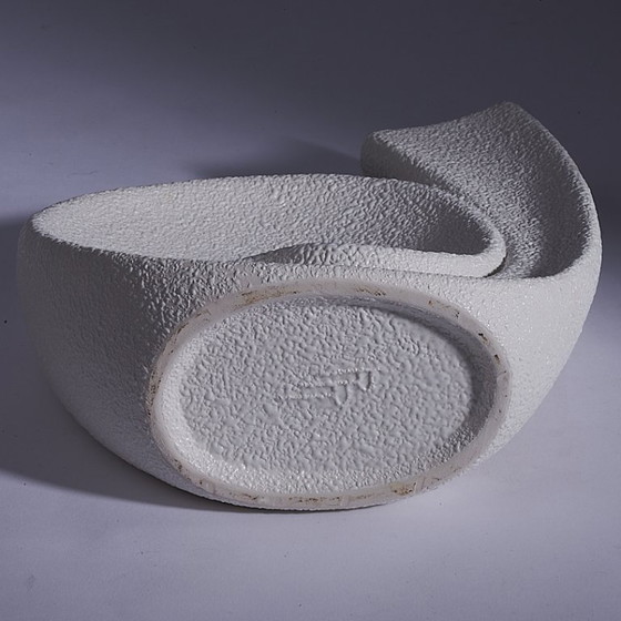 Image 1 of Vaso scultoreo di Roberto Rigon per Bertoncello - Metà secolo