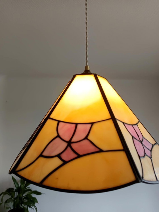 Image 1 of Lampadario art déco stile Tiffany 1940
