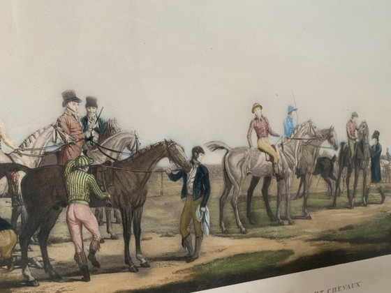 Carle Vernet, Partenza di sette cavalli, Incisione, Fine 1800 – Litografie e stampe (photo 9 of 15)