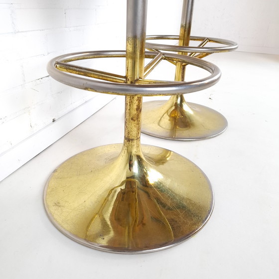 Image 1 of 2x tabouret de bar vintage Börje Johanson