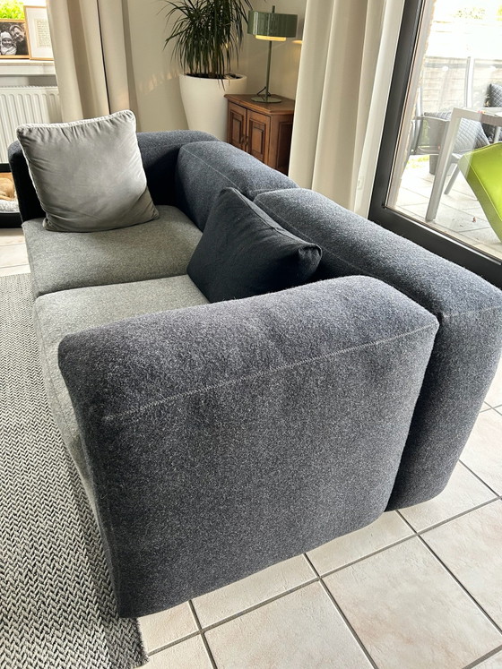 Set of 2 Mags 2 seaters Kvadrat Divina Melange – HAY, Textile, Wool (photo 9 of 15)