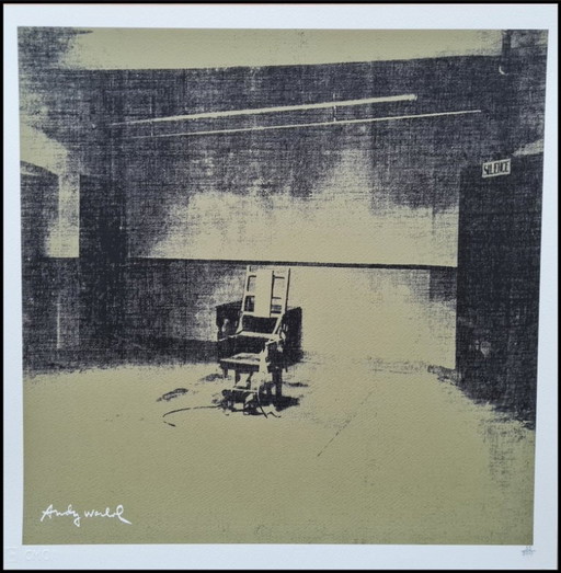 D'après Andy Warhol, Electric Silla, années 1980, lithographie