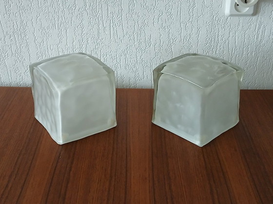 Image 1 of Lampes IceCube - Ikea Iviken B0012 - Vintage