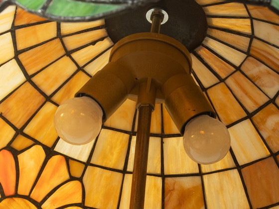 Image 1 of Art Nouveau Tiffany tafellamp