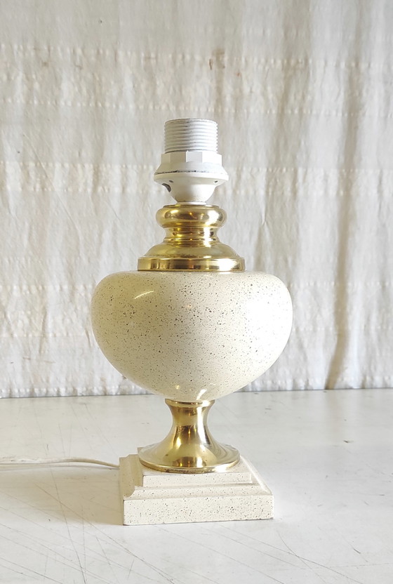 Image 1 of Designer lamp base by Le Dauphin - mid-20th century