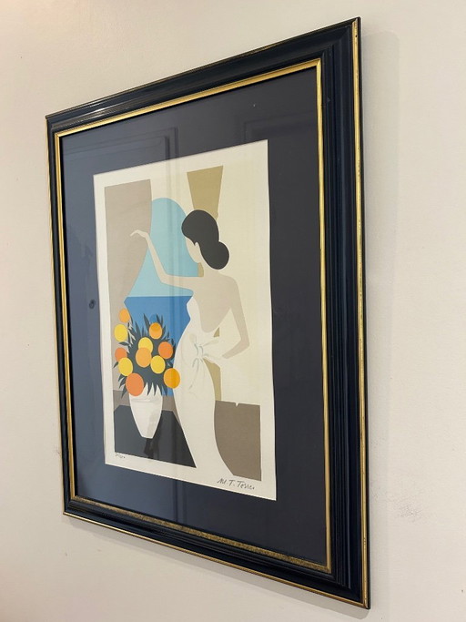 Litografia di Maria Teresa