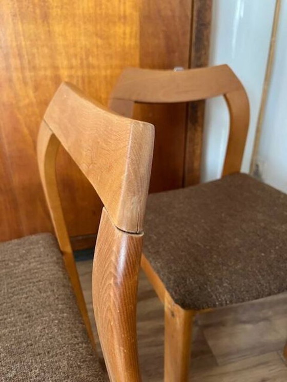 Image 1 of 4 Braune Stühle