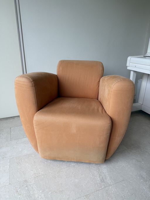 Orange air chair
