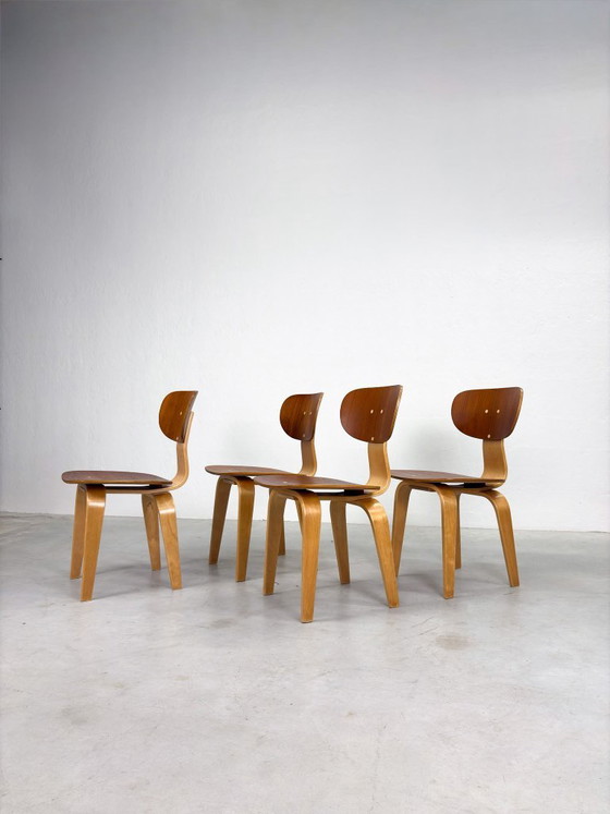 Set di sedie da pranzo 'SB16' di Cees Braakman per Pastoe – Wood (photo 2 of 20)